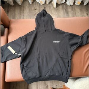 Fear of God Essentials Black Hoodie